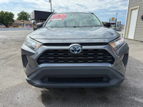 Another view of 2021 TOYOTA RAV4 HYBRID LE for sale in Crown Point, IN at Ride Time Auto Finance Crown Point