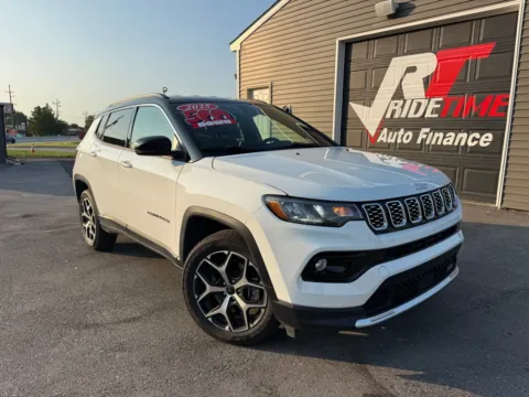 White 2025 JEEP COMPASS LIMITED for sale in Crown Point, IN
