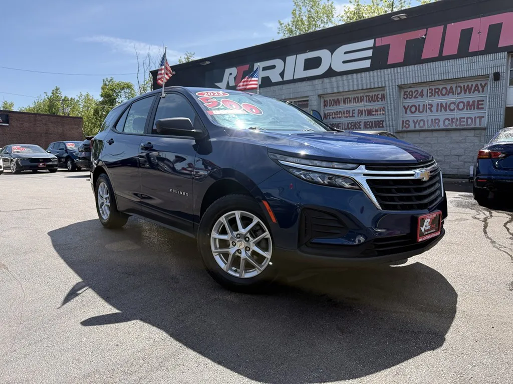 Blue 2023 CHEVROLET EQUINOX LS for sale in Merrillville, IN