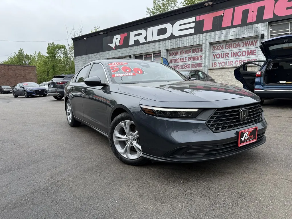Gray 2024 HONDA ACCORD LX for sale in Merrillville, IN