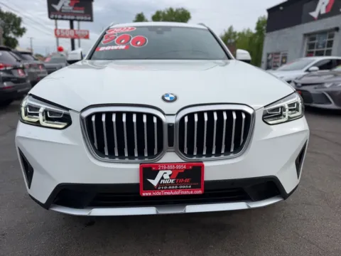 Photos of 2022 BMW X3 XDRIVE30I for sale in Merrillville, IN at Ride Time Auto Finance Broadway
