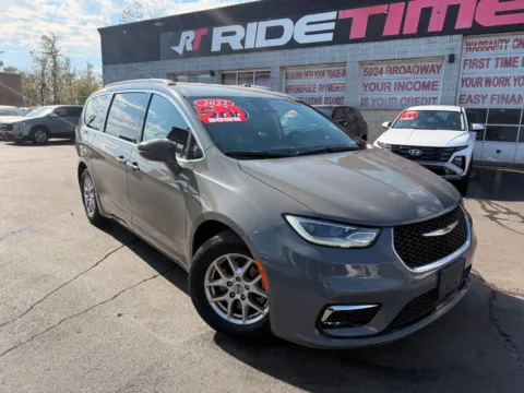 Photos of 2022 CHRYSLER PACIFICA TOURING L for sale in Merrillville, IN at Ride Time Auto Finance Broadway