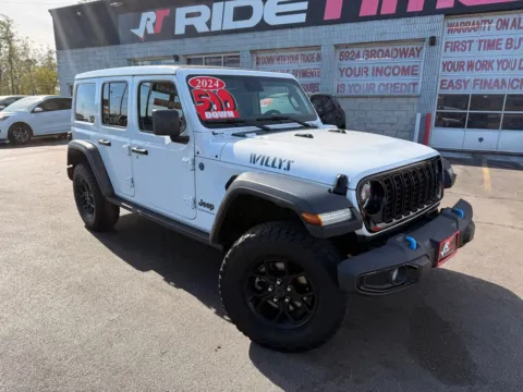 Photos of 2024 JEEP WRANGLER SPORT S 4XE for sale in Merrillville, IN at Ride Time Auto Finance Broadway