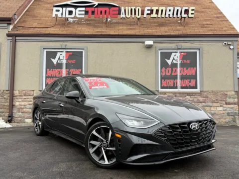 Gray 2022 HYUNDAI SONATA SEL PLUS for sale in Merrillville, IN