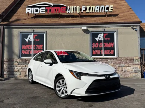 White 2023 TOYOTA COROLLA LE for sale in Merrillville, IN