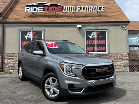 Gray 2024 GMC TERRAIN SLE - AWD for sale in Merrillville, IN