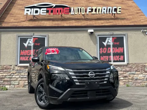 Black 2024 NISSAN ROGUE SV for sale in Merrillville, IN
