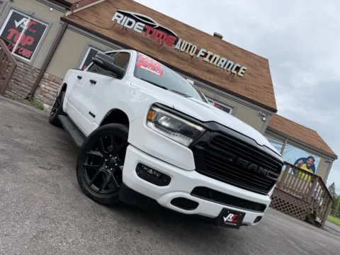 Another view of 2023 RAM 1500 LARAMIE 4X4 for sale in Merrillville, IN at Ride Time Auto Finance Merrillville