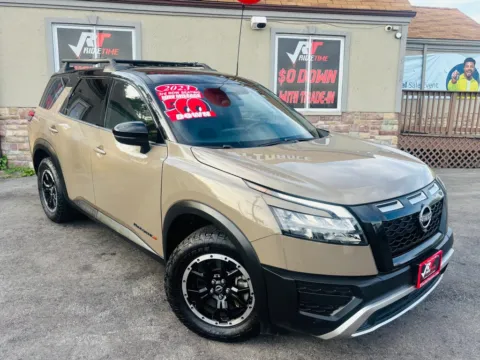 Photos of 2023 NISSAN PATHFINDER ROCK CREEK 4WD for sale in Merrillville, IN at Ride Time Auto Finance Merrillville