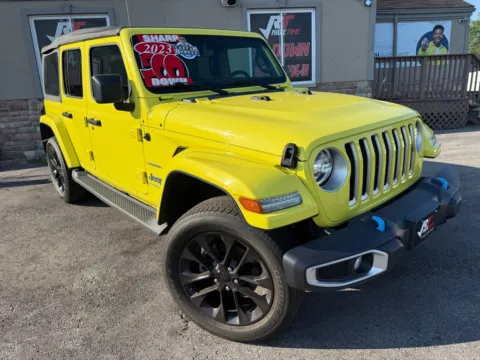 More photos of 2023 JEEP WRANGLER SAHARA 4XE at Ride Time Auto Finance Merrillville, IN