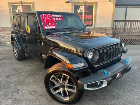 Another view of 2024 JEEP WRANGLER SPORT S 4XE for sale in Merrillville, IN at Ride Time Auto Finance Merrillville