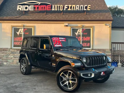 Black 2024 JEEP WRANGLER SPORT S 4XE for sale in Merrillville, IN