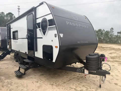 White 2026 KEYSTONE PASSPORT 210RKC for sale in Gulfport, MS