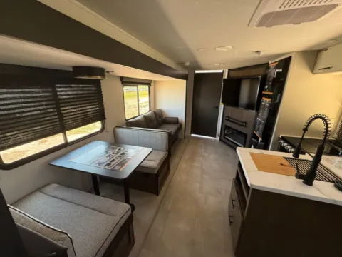 Another view of 2026 Prime Time TRACER 295DB for sale in Gulfport, MS at County Line Campers