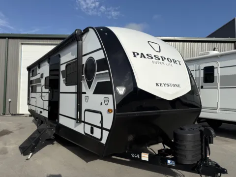 White 2026 KEYSTONE PASSPORT 229BH for sale in Gulfport, MS