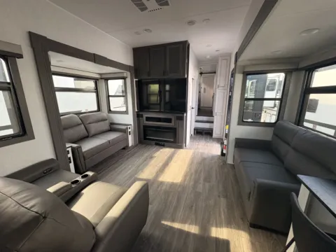 Another view of 2026 East To West AHARA 395FB for sale in Gulfport, MS at County Line Campers