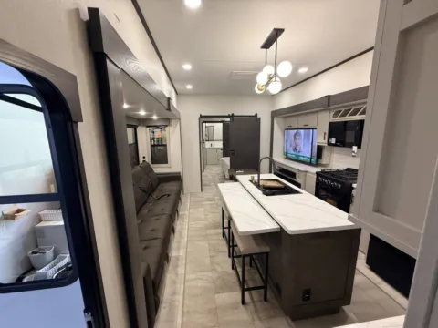 Another view of 2026 PRIME TIME SANIBEL 39HYBRID for sale in Gulfport, MS at County Line Campers