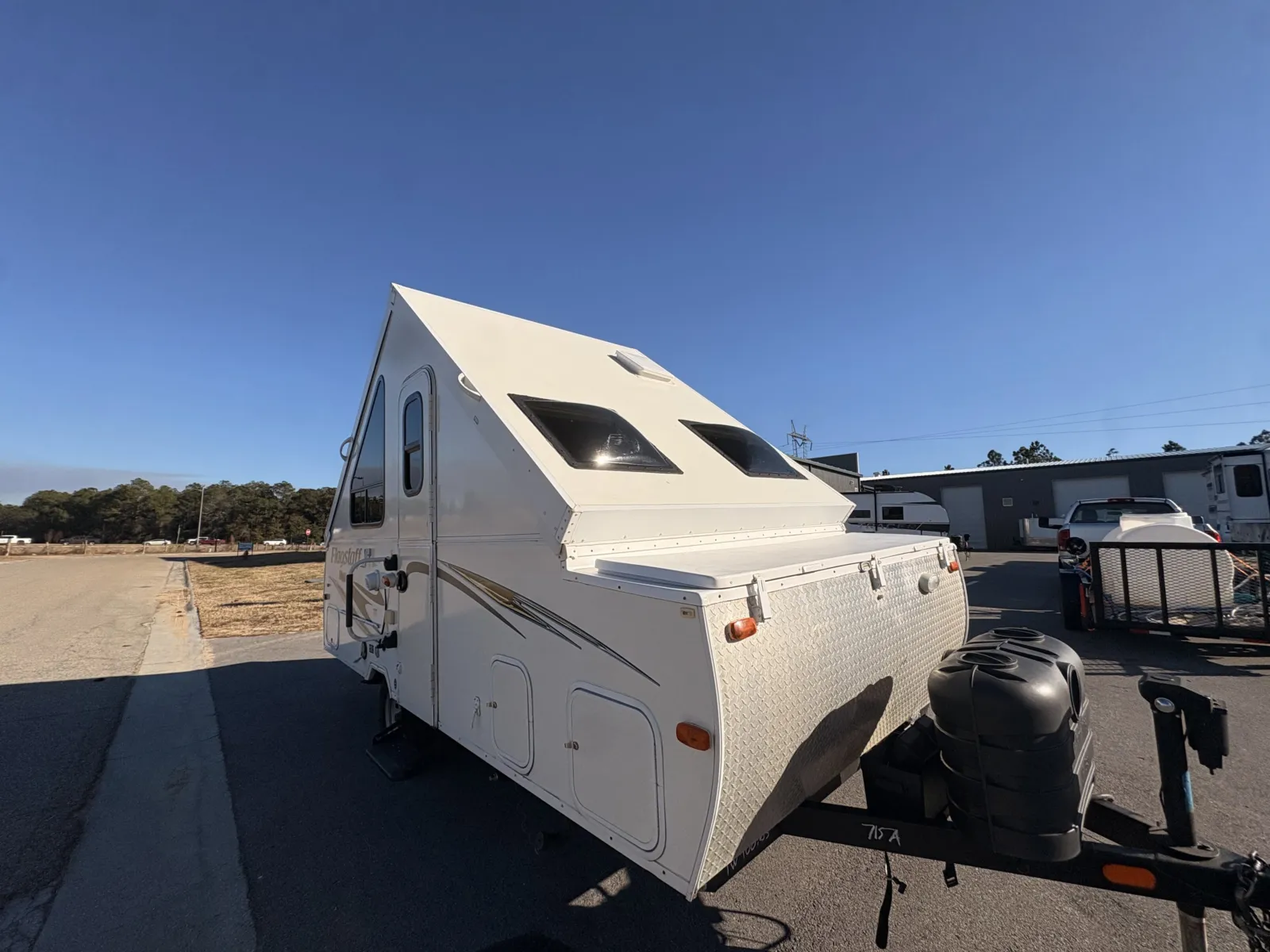 White 2014 FOREST RIVER FLAGSTAFF 19SCHW for sale in Gulfport, MS