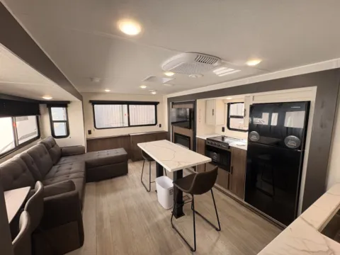 Another view of 2026 Forest River AVENGER 27REI for sale in Gulfport, MS at County Line Campers