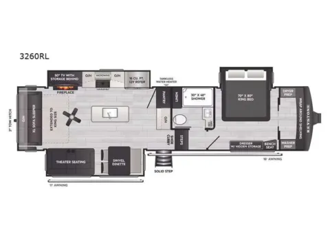 Photos of 2027 DUTCHMEN ARCADIA 3260RL for sale in Gulfport, MS at County Line Campers