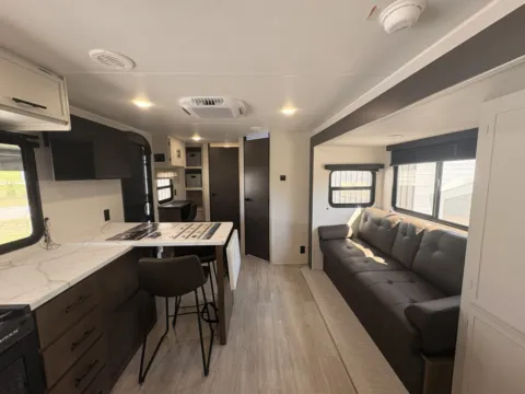 Another view of 2027 Forest River AVENGER 25MKO for sale in Gulfport, MS at County Line Campers