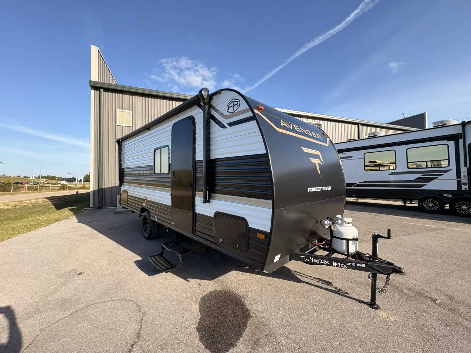 Black 2027 Forest River AVENGER 18DBS for sale in Gulfport, MS