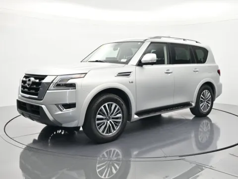 Silver 2021 Nissan Armada SL for sale in Palatka, FL
