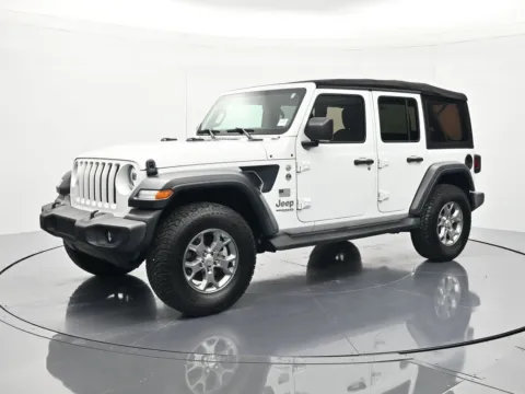 White 2020 Jeep Wrangler Unlimited Sport for sale in Palatka, FL