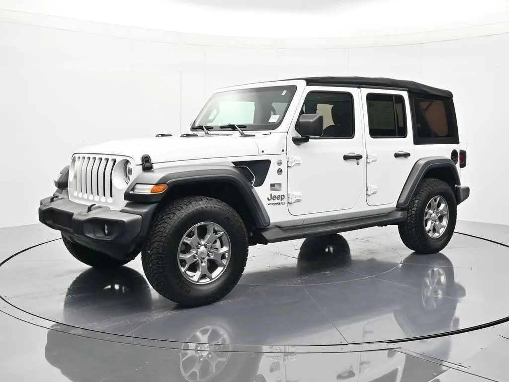 White 2020 Jeep Wrangler Unlimited Sport for sale in Palatka, FL