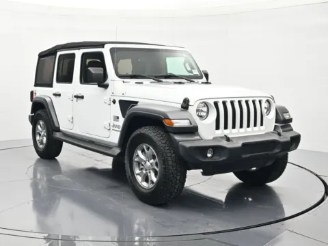 Another view of 2020 Jeep Wrangler Unlimited Sport for sale in Palatka, FL at Beck Nissan