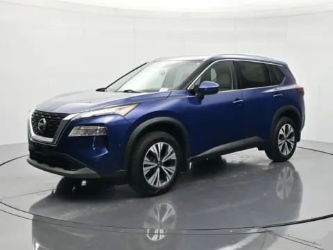 Blue 2021 Nissan Rogue SV for sale in Palatka, FL
