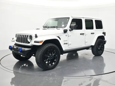 White 2024 Jeep Wrangler Sahara 4xe for sale in Palatka, FL