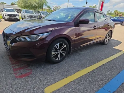 Red 2022 Nissan Sentra SV for sale in Palatka, FL