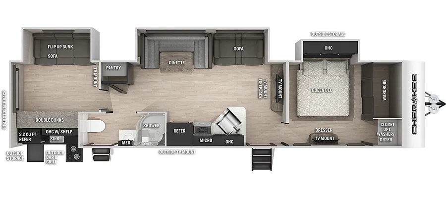 2023 Forest River Cherokee 324TSBL for sale in Sulphur Springs, TX