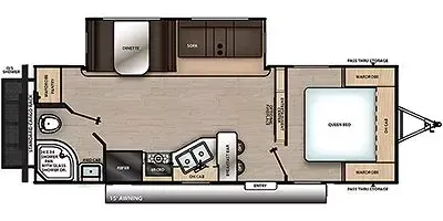 Unknown 2022 Forest River Catalina 243RBS for sale in Sulphur Springs, TX