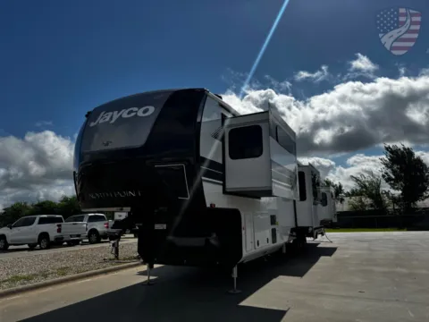 Another view of 2027 Jayco North Point 395DSDB for sale in Sulphur Springs, TX at Liberty Trail RV - Sulphur Springs