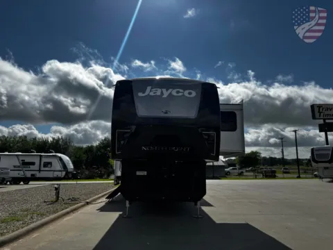 Photos of 2027 Jayco North Point 395DSDB for sale in Sulphur Springs, TX at Liberty Trail RV - Sulphur Springs