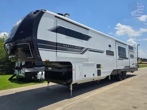 Another view of 2027 Jayco North Point 395DSDB for sale in Sulphur Springs, TX at Liberty Trail RV - Sulphur Springs