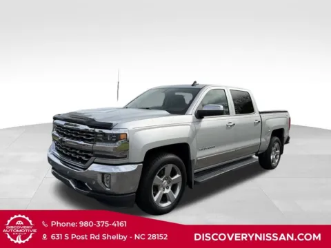 Silver 2018 Chevrolet Silverado 1500 LTZ for sale in Shelby, NC