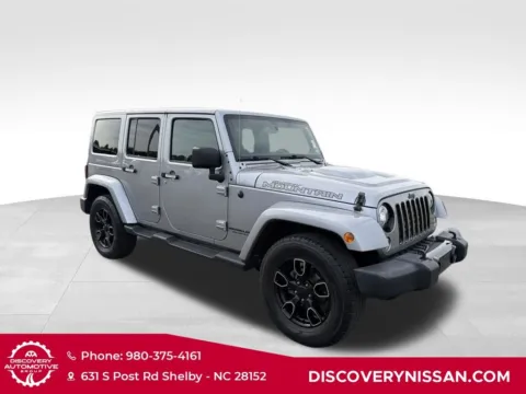 More photos of 2017 Jeep Wrangler Unlimited Sahara at Discovery Nissan, NC