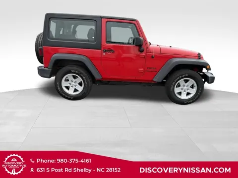 More photos of 2017 Jeep Wrangler Sport at Discovery Nissan, NC