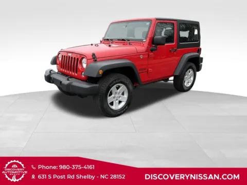 Red 2017 Jeep Wrangler Sport for sale in Shelby, NC