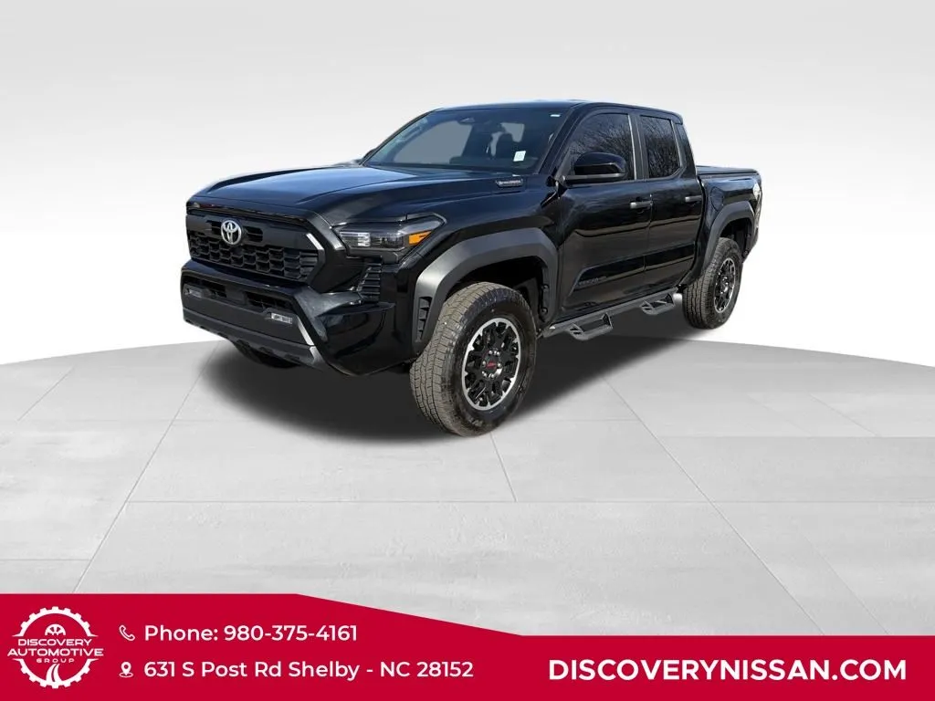 Black 2024 Toyota Tacoma Hybrid TRD Off Road for sale in Shelby, NC