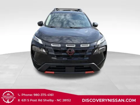 Photos of 2025 Nissan Rogue Rock Creek for sale in Shelby, NC at Discovery Nissan