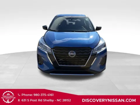 Photos of 2024 Nissan Kicks S for sale in Shelby, NC at Discovery Nissan