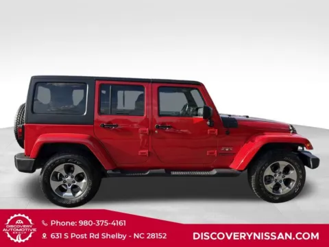 More photos of 2017 Jeep Wrangler Unlimited Sahara at Discovery Nissan, NC