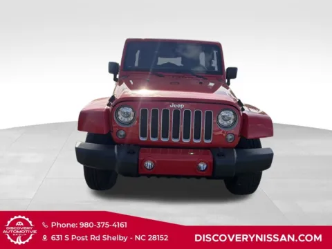 Photos of 2017 Jeep Wrangler Unlimited Sahara for sale in Shelby, NC at Discovery Nissan