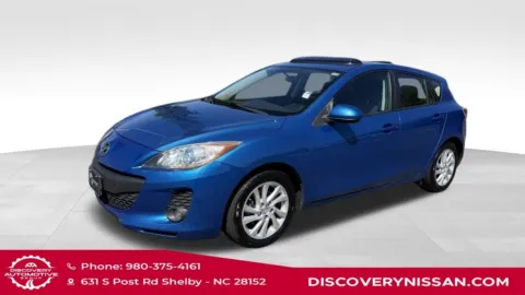 Blue 2012 Mazda Mazda3 i Touring for sale in Shelby, NC