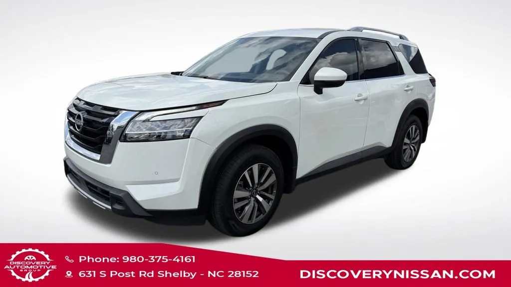 White 2024 Nissan Pathfinder SL for sale in Shelby, NC
