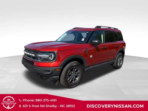 Red 2022 Ford Bronco Sport Big Bend for sale in Shelby, NC